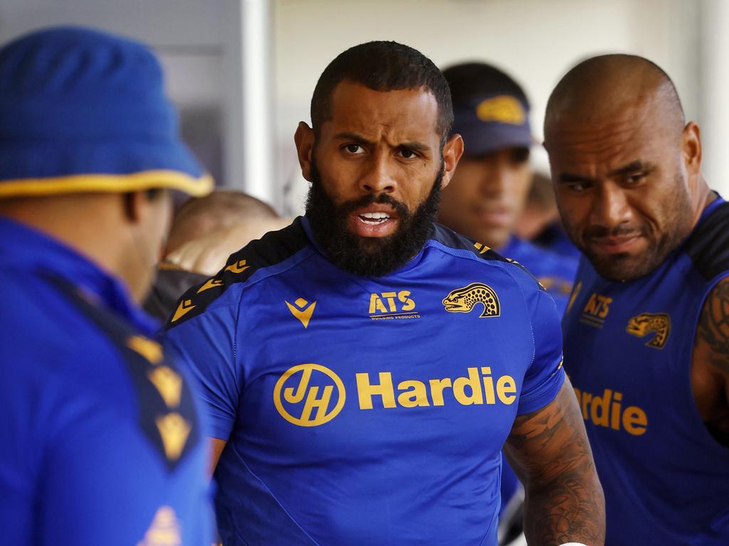 Josh Addo-Carr is set to come into the starting side for the Eels. Picture: Sam Ruttyn