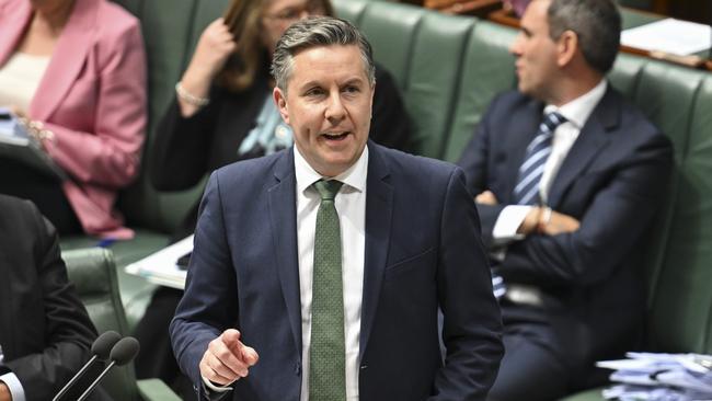 ‘Our investments have stopped the slide in bulk billing,’ Health Minister Mark Butler said. Picture: NewsWire / Martin Ollman