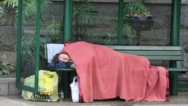 New figures reveal a big jump in homelessness in Hobart.