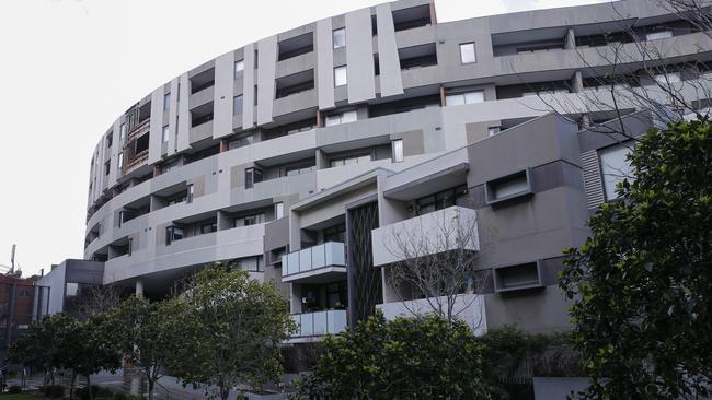 The balcony blaze at Anstey Square in Brunswick was one of the triggers for the Victorian Cladding Taskforce.