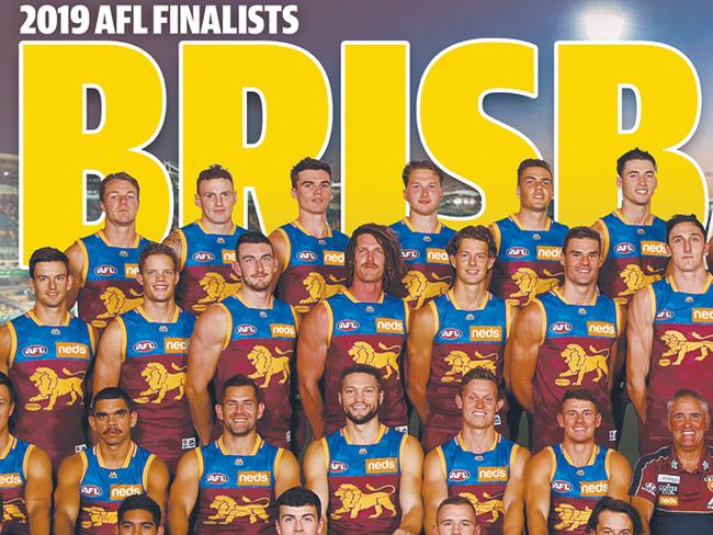 Download Brisbane Lions finals poster