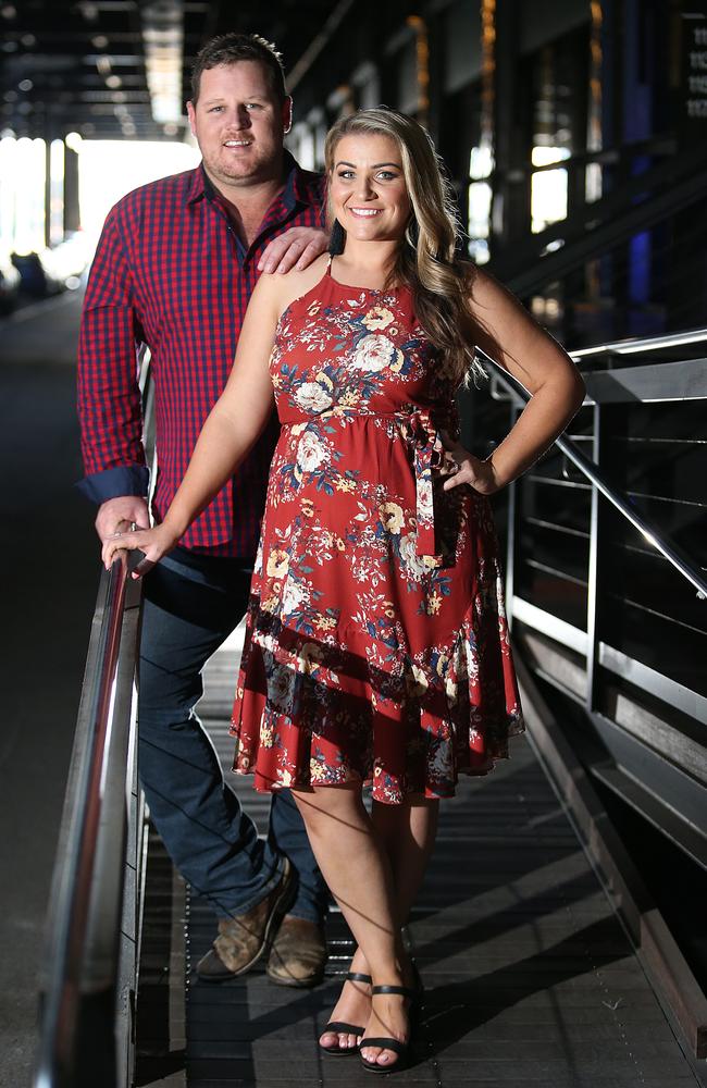NSW House Rules team Toad and Mandy. Picture: Danny Aarons