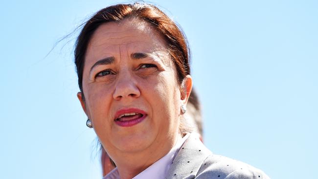 Premier Annastacia Palaszczuk says the new jail will create hundreds of jobs. Picture: Zak Simmonds