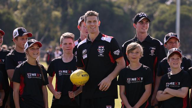 Nick Dal Santo returns to St Kilda as part of the club’s Next Generation Academy. Picture: Wayne Ludbey