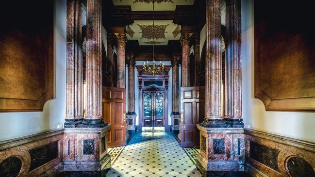 Inside Edmund Wright House, in King William Street, which is on the market. Picture: Scott McCarten