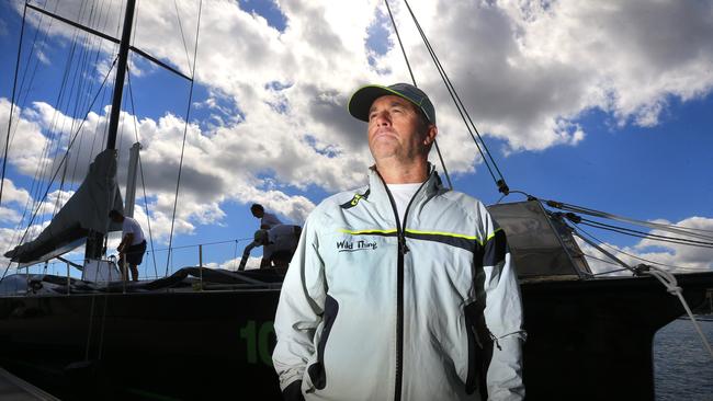 Wild Thing skipper Grant Wharington said conditions on Friday morning were “revolting”.