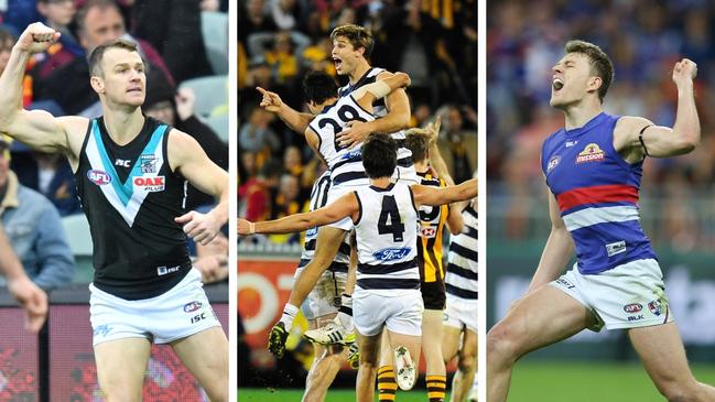 The AFL's clutch clubs of the past decade