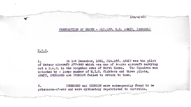 Presumption of Death decision excerpt, page 1.