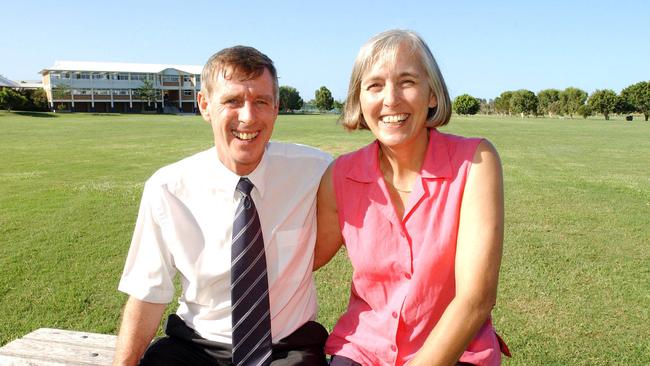 Ken and Barbara Symonds were strong supporters of their son. Picture: Adam Head