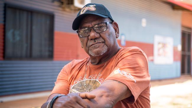 Samuel Bush-Blanasi at the Barunga Festival 2023 in Northern Territory. Picture: Pema Tamang Pakrhin