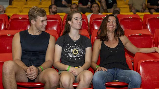 Fans at the NT Fight Series XI at Ventia Stadium. Picture: Pema Tamang Pakhrin