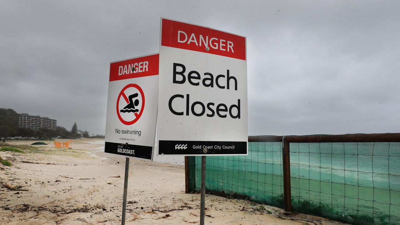 Gold Coast beaches closed due to big swells | The Courier Mail