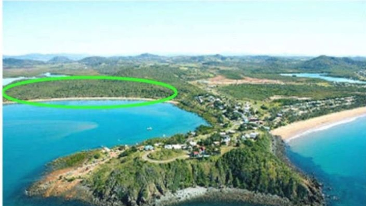 Proposed development site Sarina Beach. Photo: Townsville Bulletin