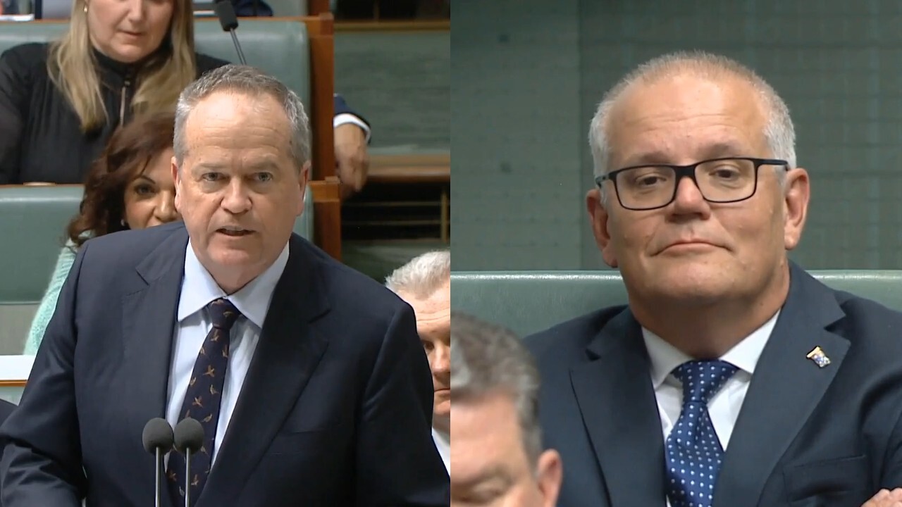 ‘Not a drop of mercy’: Bill Shorten savages Scott Morrison over Robodebt statement