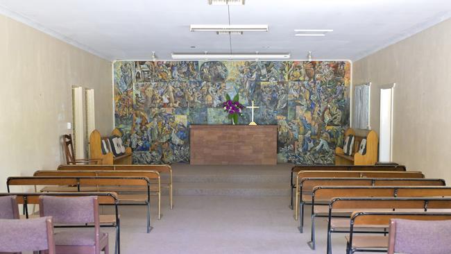 The St Mary’s chapel which includes a heritage listed mural will be preserved. Picture: Supplied.