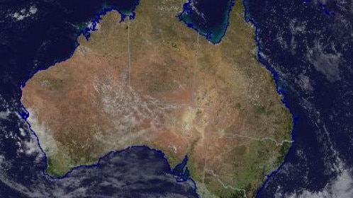 Sydney's stretch of May rain is likely to end from Tuesday, according to BoM, as clear days take over the continent. Picture: BoM