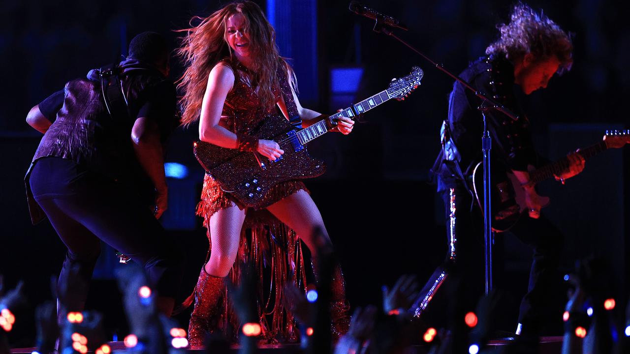 A guitar to match your outfit. Picture: Andy Lyons/Getty Images