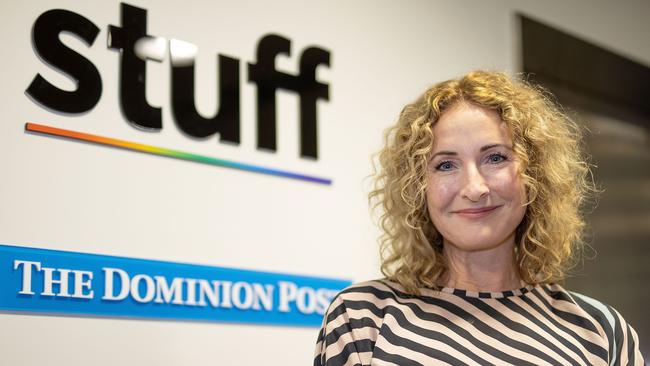 Stuff chief executive Sinead Boucher. Picture: AFP