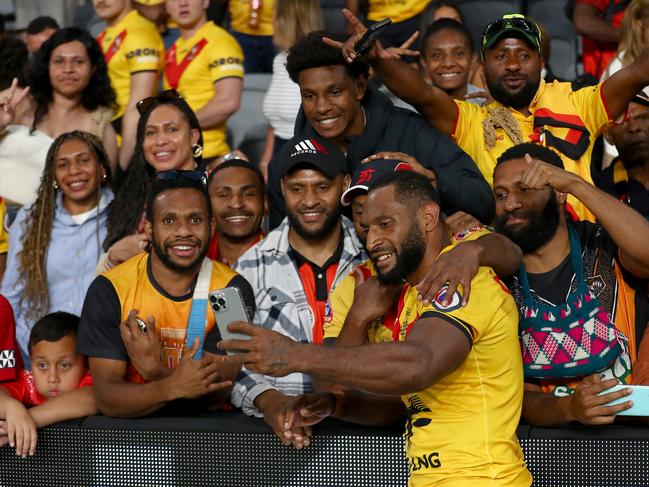 PC 2024 GF New Zealand v Papua New Guinea - PNG Fans. Picture: NRL Photos