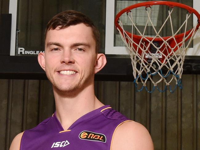 Basketballer Angus Brandt has just finished his first season with the Sydney Kings and been named NBL rookie of the year