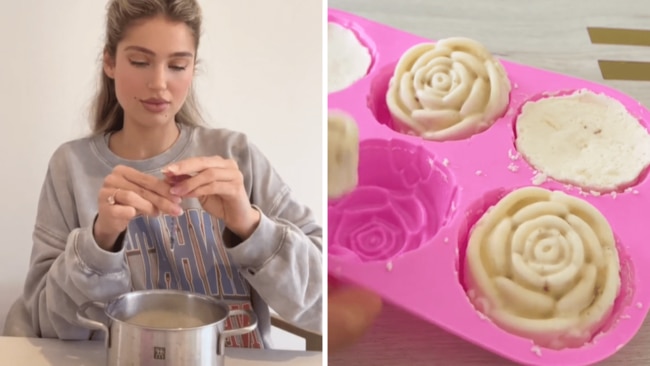 Belle Lucia makes her own soap and the internet has gone wild. Source: TikTok