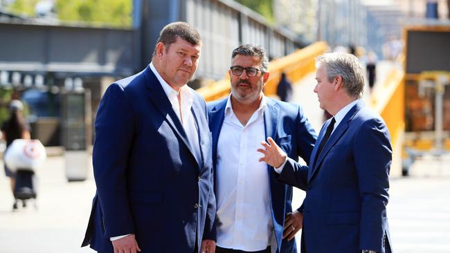 James Packer in Melbourne. Picture: Aaron Francis