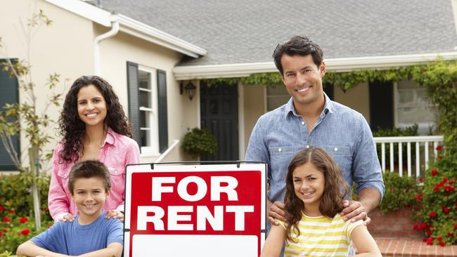 Working families are paying more than half their gross income on rent. Picture: iStock