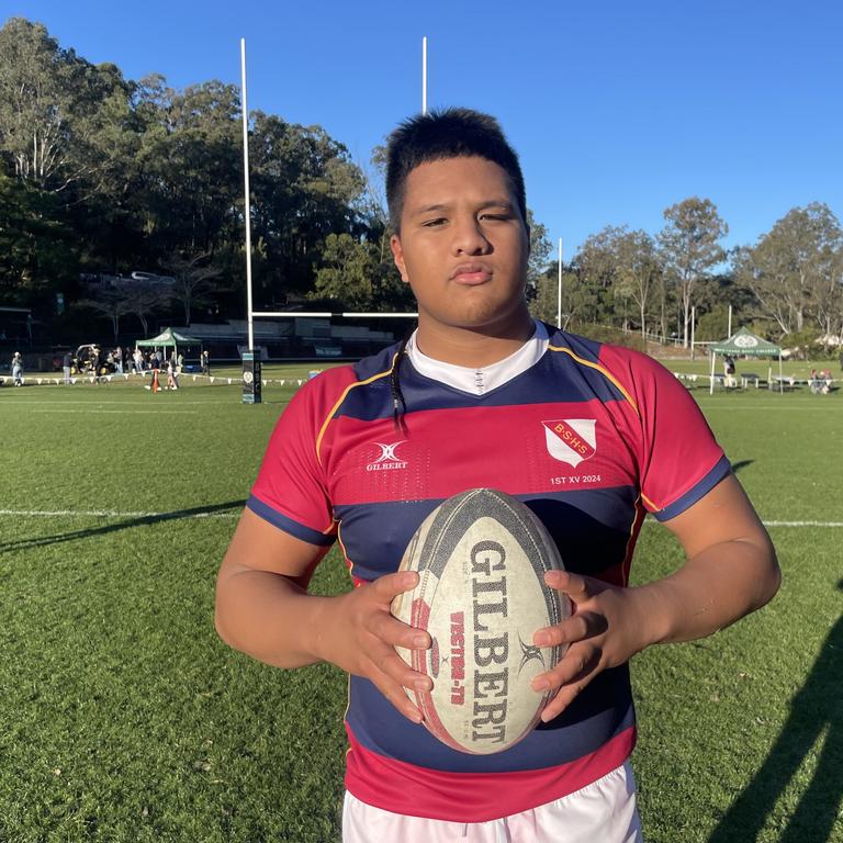 Brisbane State High baby-faced assassin Cyrus Suniala.