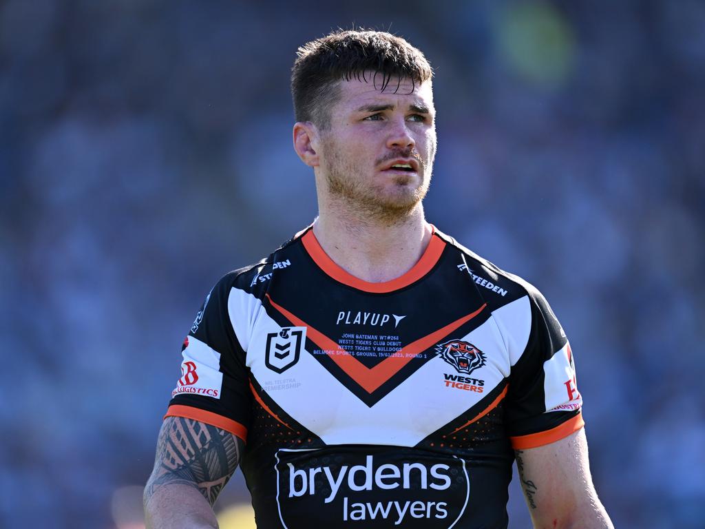 John Bateman of the Wests Tigers. Picture: NRL PHOTOS