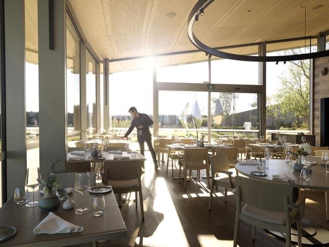 Laura, at Pt. Leo Estate, has food critics swooning with set-menus dishes that are served with one of the best views in Australia.