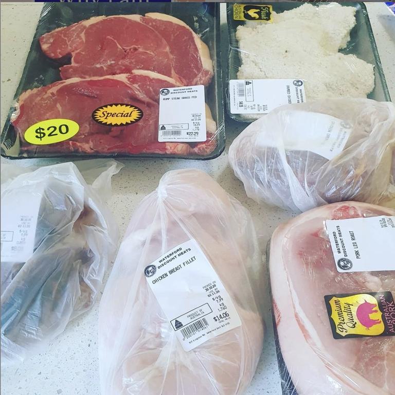 Emily will buy meat and freeze it when it is on special. Picture: Instagram/@aussiedebtfreegirl.