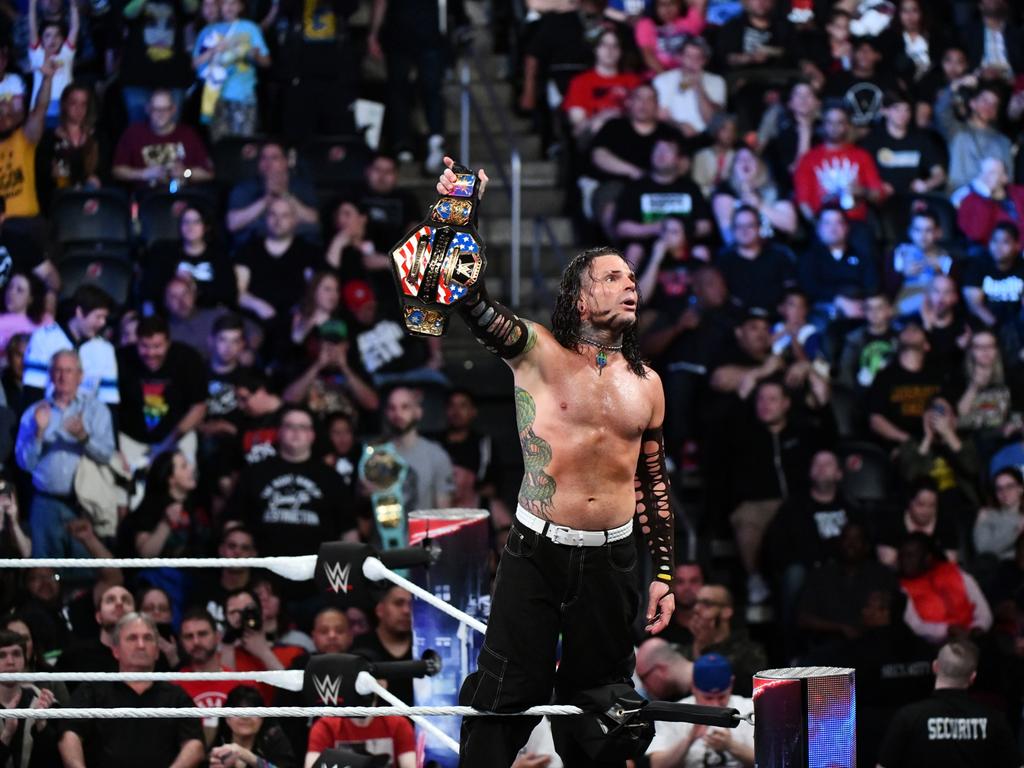 Jeff Hardy back in 2018.