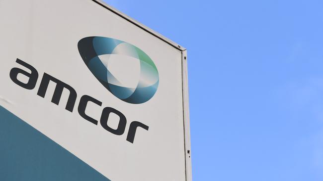 Amcor has experienced a surge in raw material costs. Picture: AFP