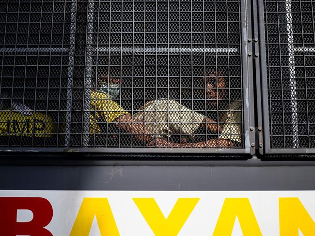 Inmates at the Quezon City jail face deplorable conditions. Picture: Ayee Macaraig