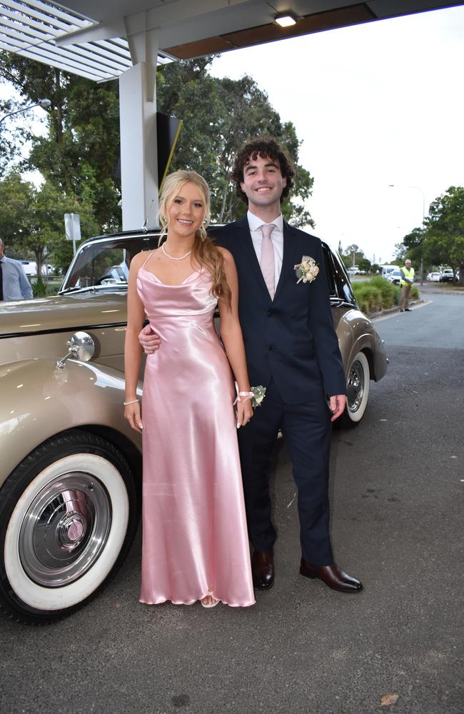 Students at the 2024 Nambour Christian College formal.