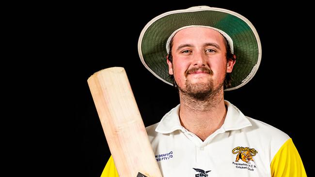 Back-to-back tons: Frankston YCW captain Jack Greenwood.