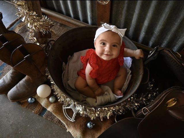 Haisley Rhodes Bell has been crowned the North Burnett’s cutest baby.