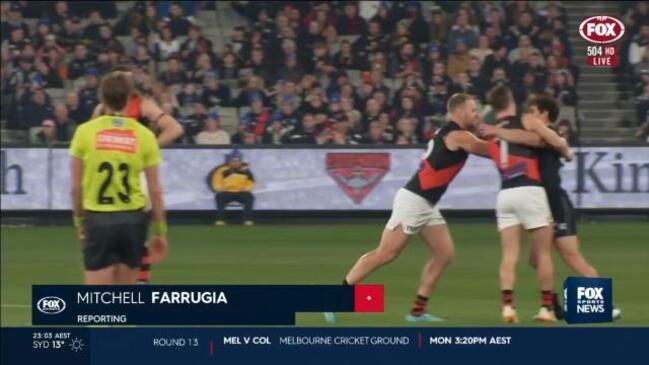 Essendon Bombers hand Carlton Blues sixth straight loss