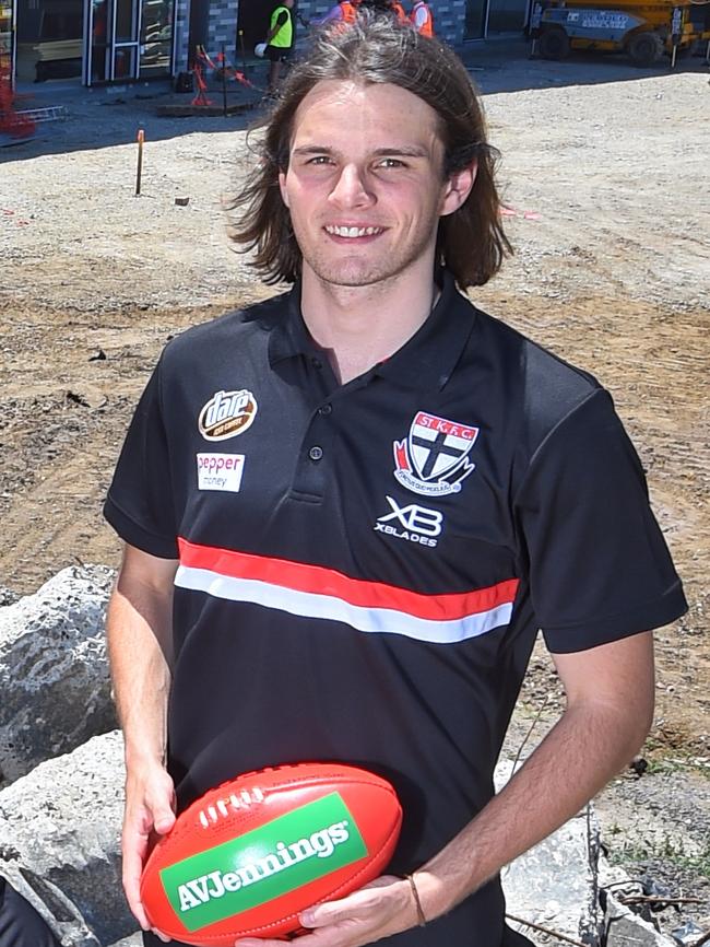 St Kilda draftees Hunter Clark has plenty of class. Picture: Tony Gough