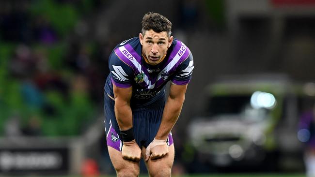 Billy Slater will play his 30th Origin game at the MCG opener. Picture: AAP/Joe Castro