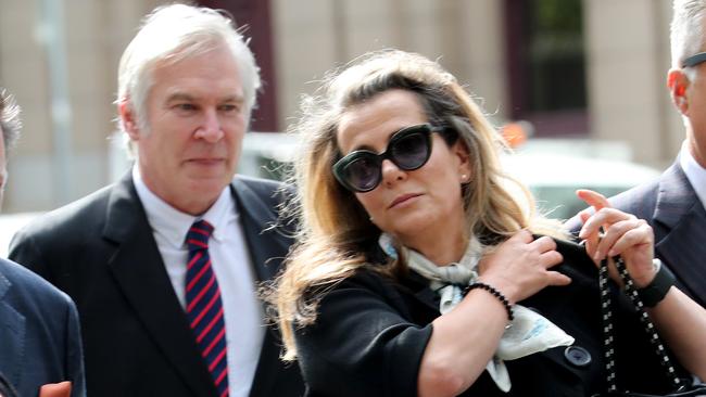 Former Health Services Union boss Kathy Jackson, left, and her ex-partner Michael Lawler. Picture David Geraghty