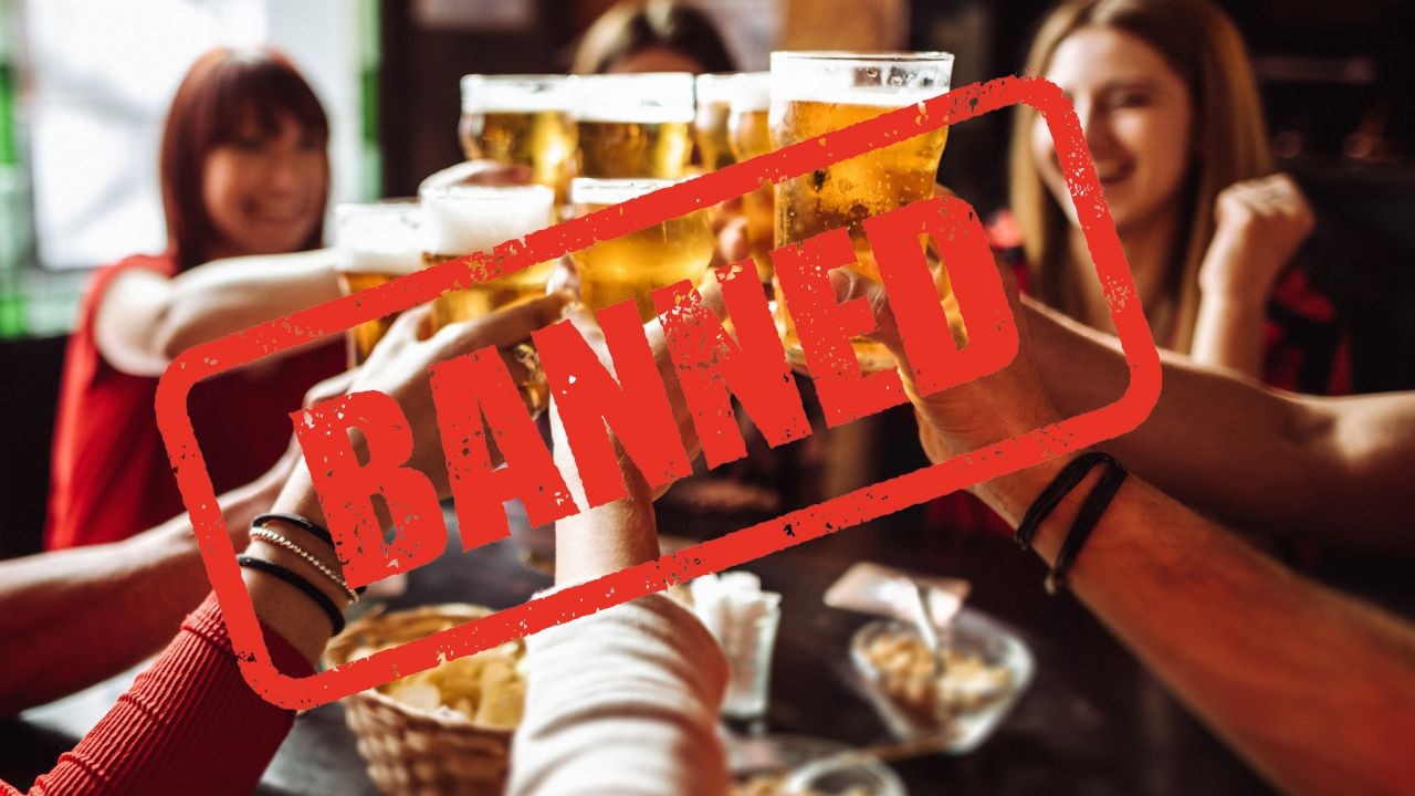 Dry spell: NAB bans booze ahead of silly season