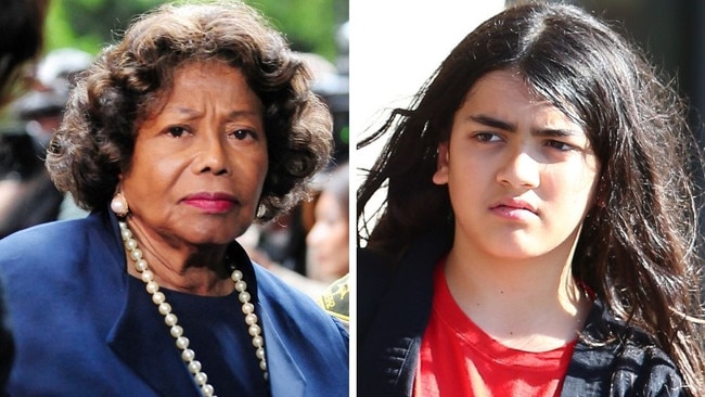 Katherine Jackson and Bigi (Blanket) Jackson.