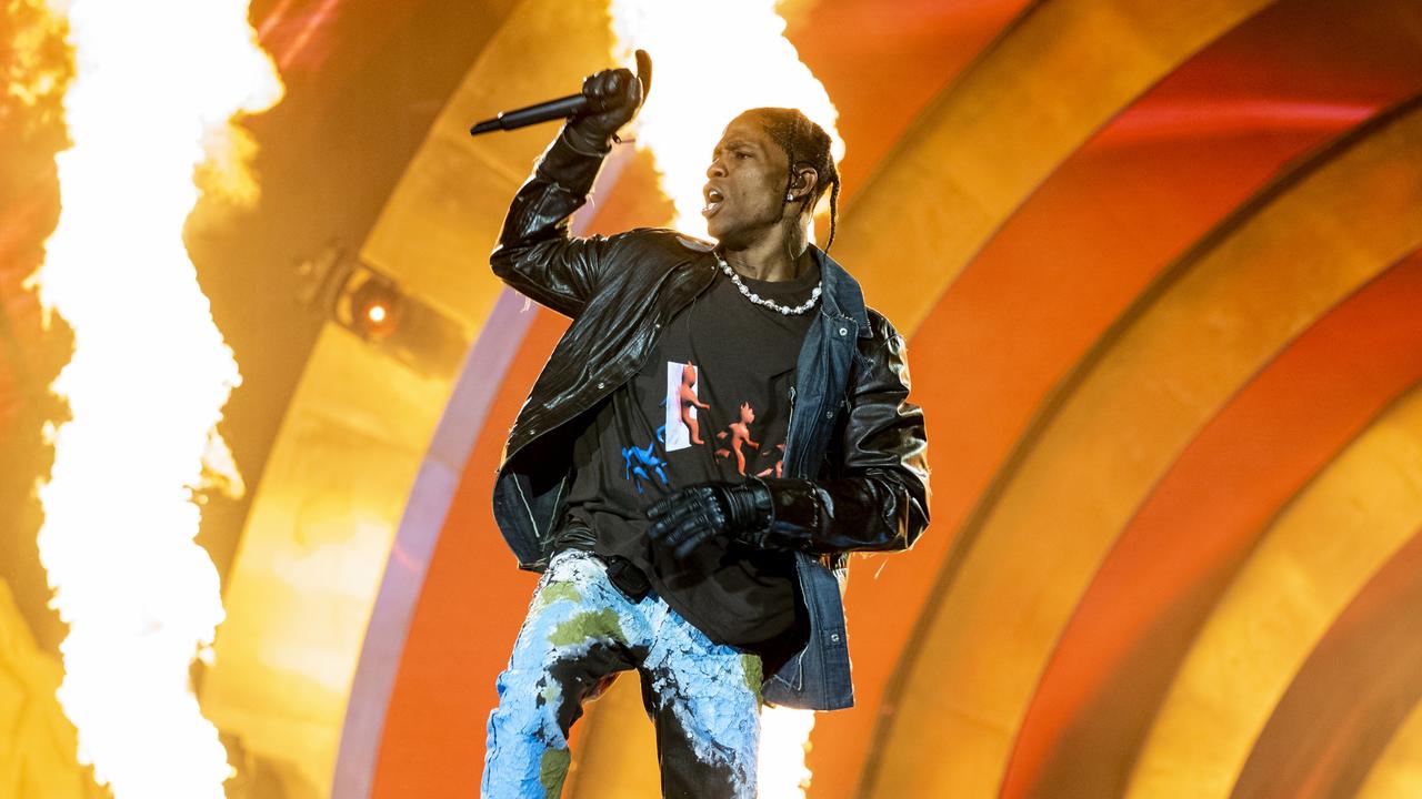 Travis Scott performs during 2021 Astroworld Festival at NRG Park in Houston, Texas. Picture: Erika Goldring/WireImage