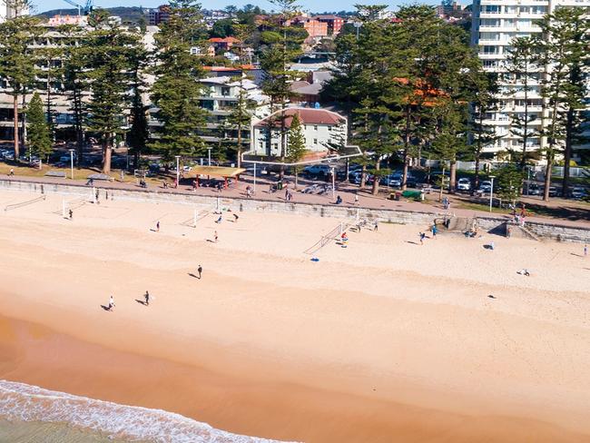 Adam Rogan crashed on North Steyne after having four or five pints of beer. Picture: Suppled