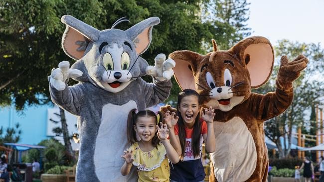 Movie World will host cartoon characters Tom and Jerry from September.