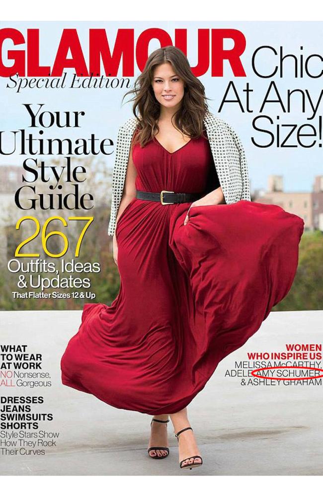 Amy Schumer Comedian Blasts Glamour Magazine Over Plus Size Implication Au