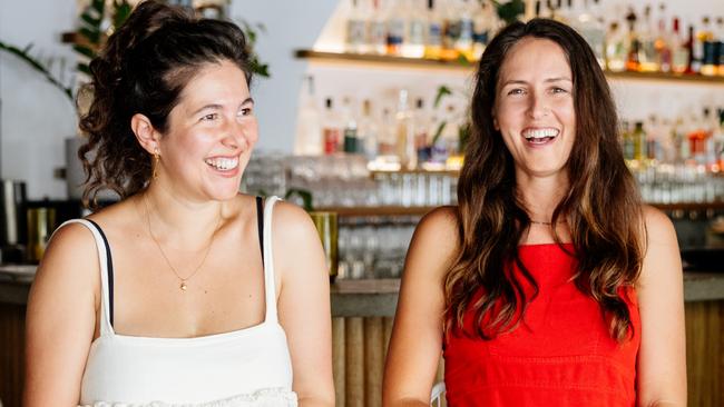 No Bones Byron Bay coowners Yasmina Cross (left) and Tahlia Ward (right) are celebrating NYE in 2024. Picture: Supplied