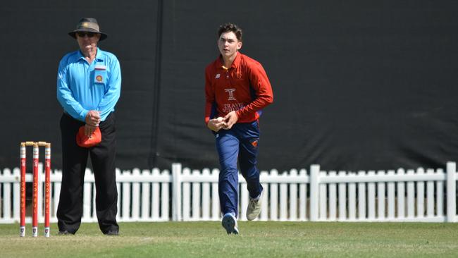 Scorchers captain Malakai Pearce in action. Picture: Peter Town.