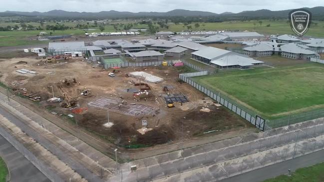 Aerial view of Capricornia Correctional Centre expansion